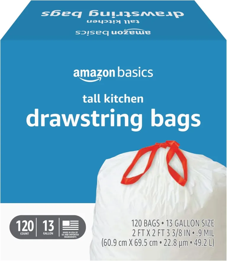 Amazon Basics Trash Bags: Strong and Reliable
